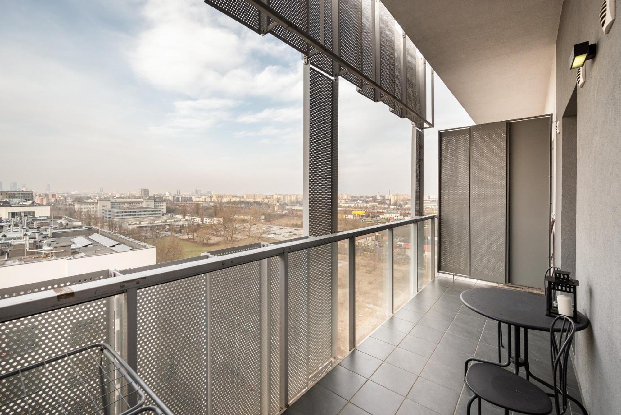 11Th Floor Praga View Apartment Warsaw Exterior photo